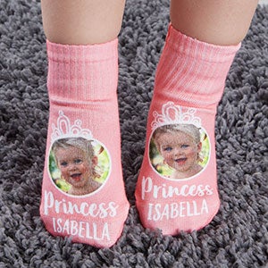 Princess Personalized Photo Toddler Socks - 26848