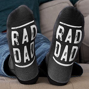 Rad Dad Personalized Adult Socks - 26849
