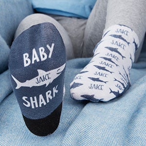 Baby Shark Personalized Toddler Socks - 26853