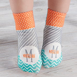 Yours Truly Personalized Toddler Socks - 26857