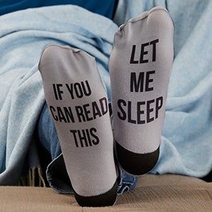 Mens Expressions Personalized Adult Socks - 26923