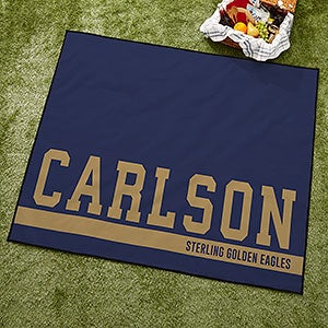 Sports Family Personalized Picnic Blanket - 26951