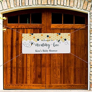Mommy To Bee Baby Shower Personalized Banner - 20x48 - 27059-S