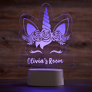 Unicorn Personalized LED Sign - 27065