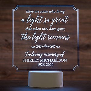 Memorial Personalized LED Sign - 27068