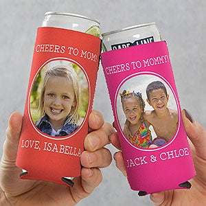 Photo Message For Her Slim Can Cooler - 27136