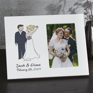 Wedding Couple philoSophies® Personalized Picture Frame - 27164