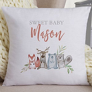 Sweet Baby Woodland Personalized 18