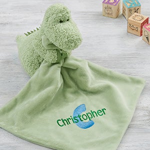 Playful Name Dinosaur Personalized Baby Lovey - 27204