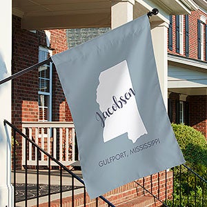 State Pride Personalized House Flag - 27262