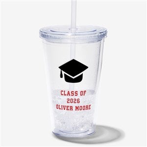 Choose Your Icon Personalized 17 oz. Graduation Acrylic Insulated Tumbler - 27290