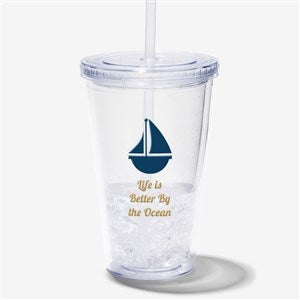 Choose Your Icon Personalized 17 oz. Coastal Acrylic Insulated Tumbler - 27297