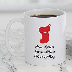 Choose your Icon Personalized Christmas Coffee Mug 11 oz.- White - 27305-S