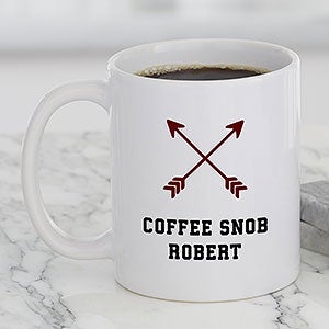 Choose Your Icon Personalized Coffee Mug 11 oz.- White - 27308-S