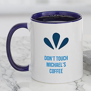 Choose Your Icon Personalized Coffee Mug 11oz Blue - 27308-BL