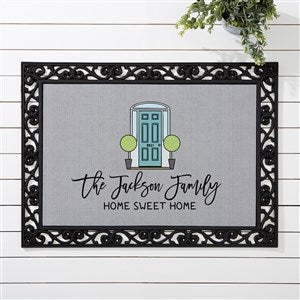 Front Door Welcome Personalized Doormat - 18x27 - 27475-S