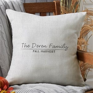 Classic Fall Vintage Truck Personalized Outdoor Throw Pillow - 20x20 - 27504-L