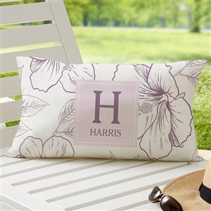 Monogram Pillow Covers, Monogram Throw Pillow, Monogram Lumbar Pillow