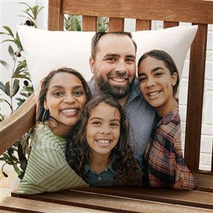 Photo Memories Personalized Outdoor Throw Pillow - 20x20 - 27513-L