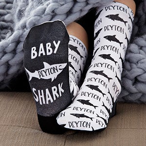 Baby Shark Personalized Kids Socks - 27580