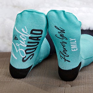 Bride Squad Personalized Bridal Party Kids Socks - 27597