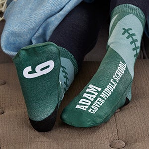 Football Personalized Kids Socks - 27617