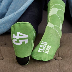 Soccer Personalized Kids Socks - 27619