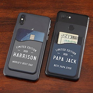 Limited Edition Personalized Cell Phone Wallet - 27682