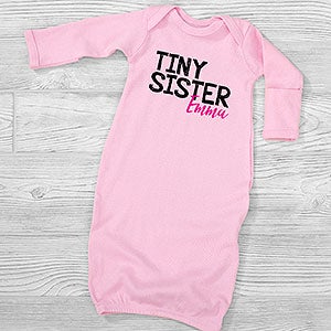 Little Sister Personalized Baby Gown - 27691-G