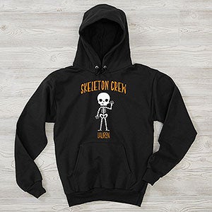 Skeleton Family For Her Personalized Halloween Hanes® Adult Hooded Sweatshirt - 27707-S