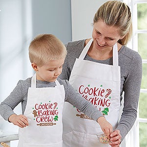 Baking Spirits Bright Personalized Youth Apron - 27807-Y