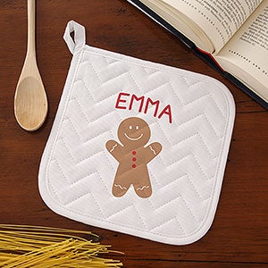 Baking Spirits Bright Personalized Youth Potholder - 27807-YP