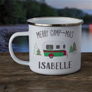 Christmas Camper Personalized Camping Mug-Large - 27819-L
