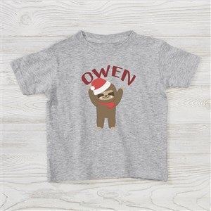 Holly Jolly Personalized Christmas Toddler T-Shirt - 27824-TT