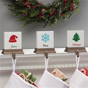 Choose Your Icon Personalized Christmas Stocking Holder - 27888