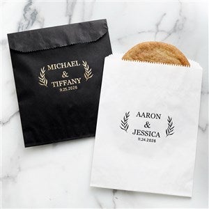 Wedding Laurel Personalized Wedding Party Bag - 27995D
