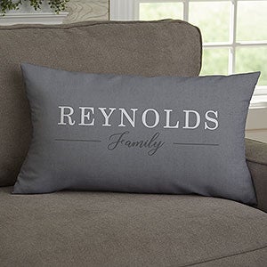 Family Is Everything Personalized Lumbar Throw Pillow - 28029-LB