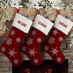 Personalization Mall Snowman Personalized Needlepoint Stocking