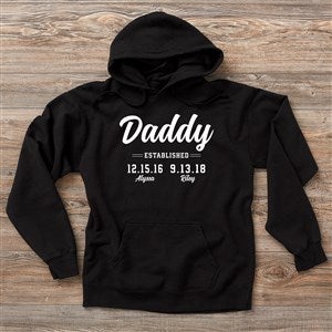 Established Personalized Hanes® Adult ComfortWash™ Hoodie - 28125-CWHS
