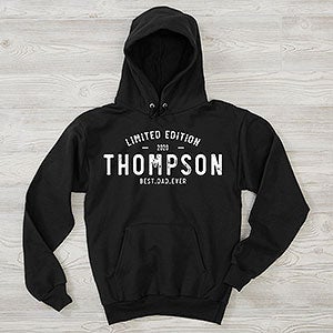 Limited Edition Personalized Hanes Hooded Sweatshirt - 28127-BS
