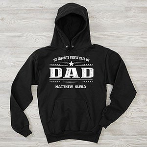 My Favorite People Call Me... Personalized Hanes Hooded Sweatshirt - 28129-BS