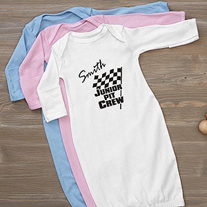 Pit Crew Personalized Baby Gown - 28135-G