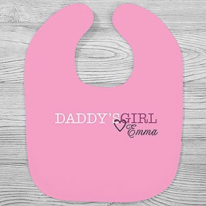 Daddys Girl Personalized Baby Bib - 28144-B