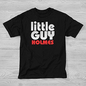 big guy little shirt