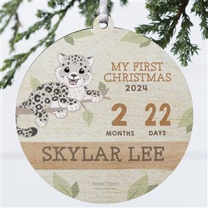 Precious Moments® Babys First Christmas Ornament - 3.75 Wood - 1 Sided - 28179-1W