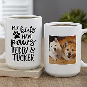 My kids sales have paws mug