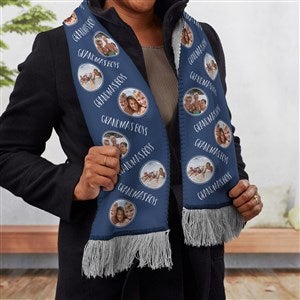 Photo Phrase Personalized Ladies Sherpa Scarf - 28244-S