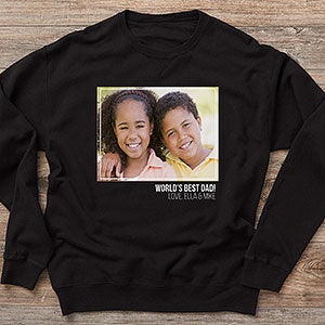 Photo For Him Personalized Hanes® Adult ComfortWash™ Sweatshirt - 28252-CWS