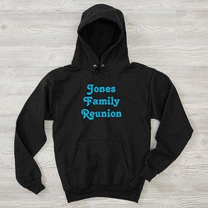 You Name It Personalized Hanes Adult Hooded Sweatshirt - 28253-BS