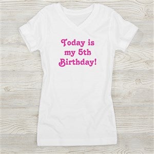 You Name It Personalized Girl's Fitted T-Shirt - 28254-FT